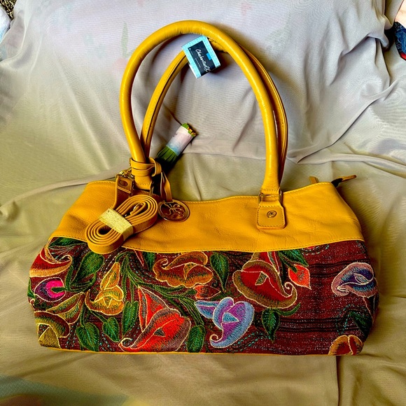 100% leather handbag - Picture 1 of 2